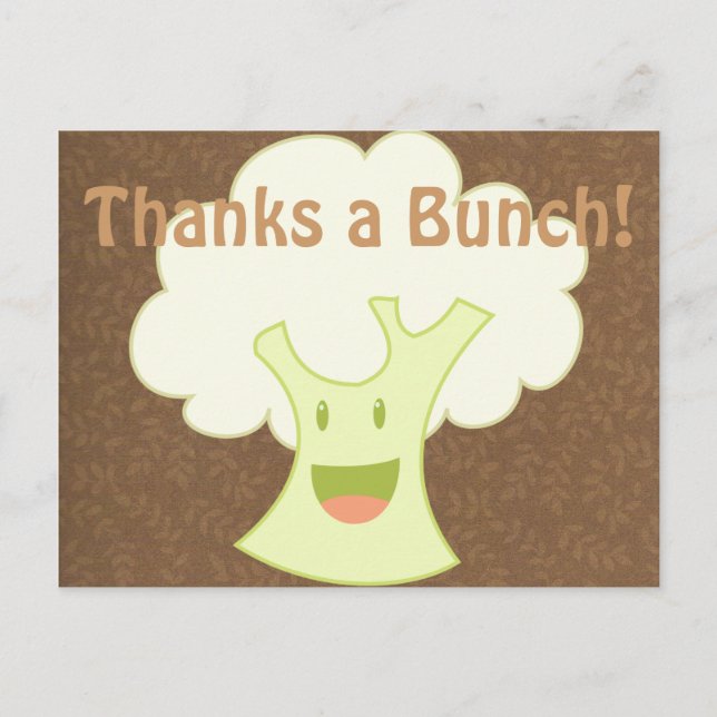 Blomkål Bunch Vykort (Framsida)