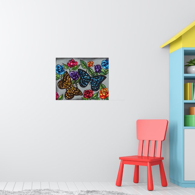 Blomkål från Butterfly ro, ursprunglig karaktär te Poster (Barnkammare 1)