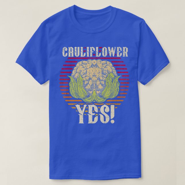 Blomkål Ja Fläny Vegetable Gardener T Shirt (Design framsida)