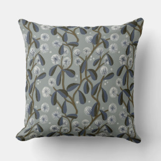 Blomkål mönster-design på kuddar