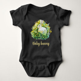 Blomkål, vit, blomma, bodydräkt av baby t shirt