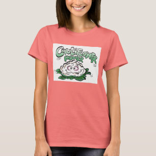 Blomkålen driver t shirt