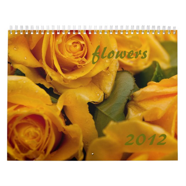 Blomkalender 2012 kalender (Omslag)