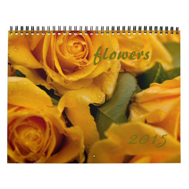 Blomkalender 2015 kalender (Omslag)