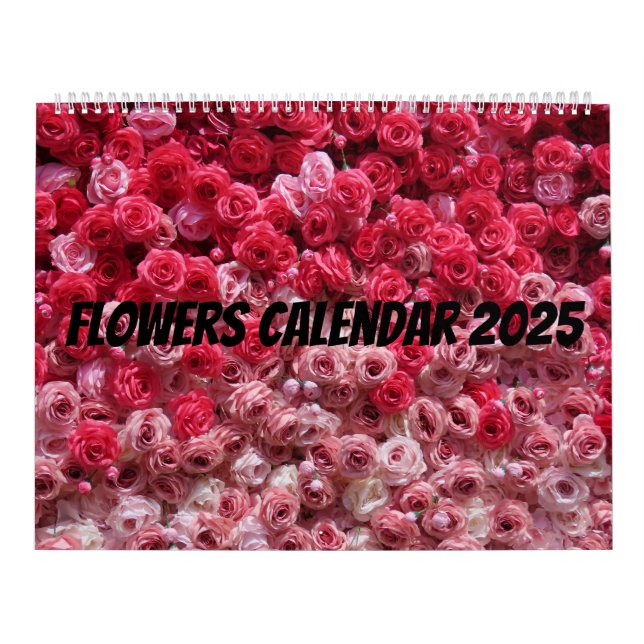 Blomkalender 2025 kalender (Omslag)