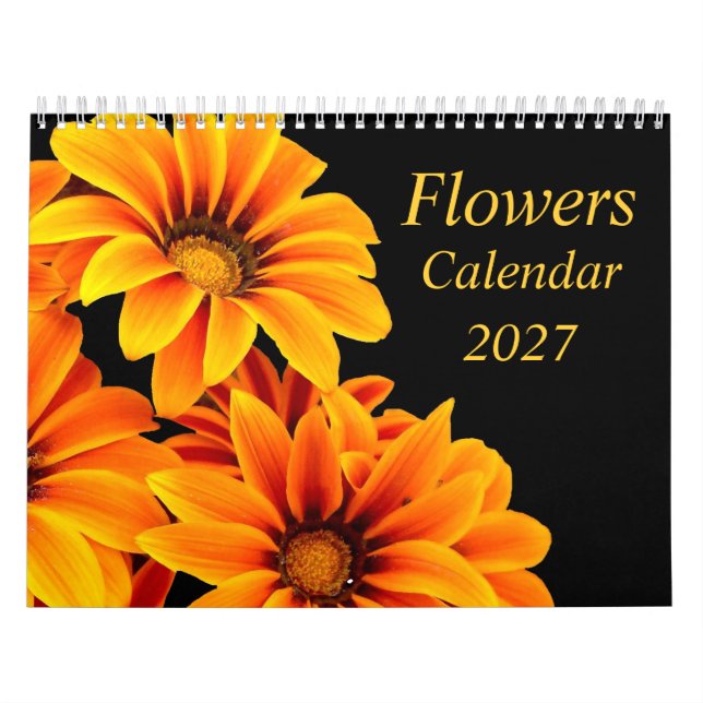 Blomkalender 2027 kalender (Omslag)