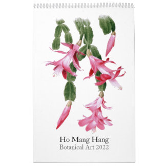Blomkalender av Ho Mang hang 2022 Kalender
