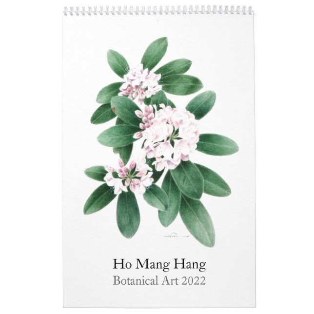 Blomkalender av Ho Mang hang 2022 Kalender (Omslag)