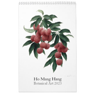 Blomkalender av Ho Mang hang 2023 Kalender
