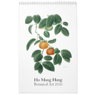 Blomkalender av Ho Mang Hang 2026 Kalender