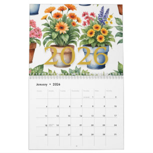 Blomkalendern 2026 kalender