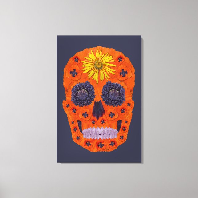 Blomkall 1 canvastryck (Framsida)