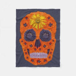 Blomkall 1 fleecefilt