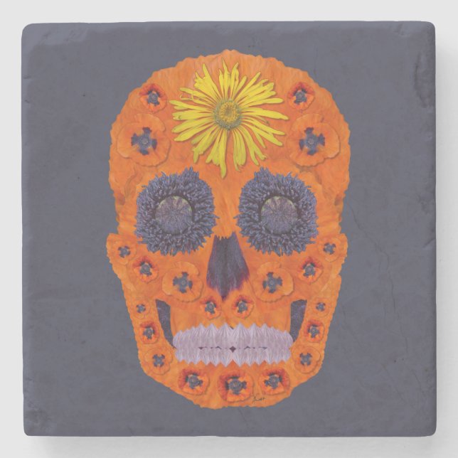 Blomkall 1 underlägg sten (Framsidan)