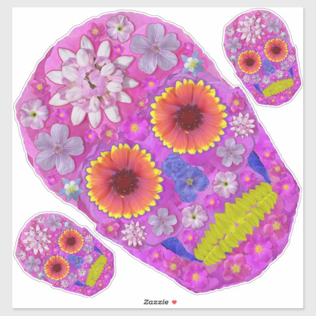 Blomkall 2 klistermärken (Ark)