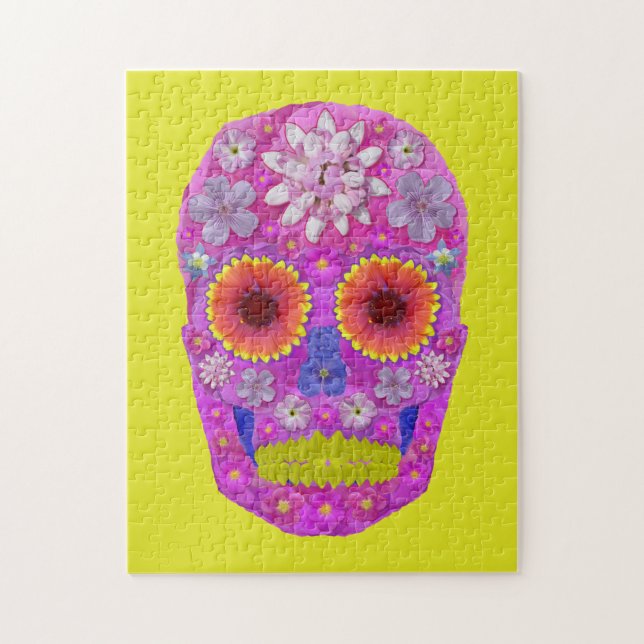 Blomkall 2 pussel (Vertikal)