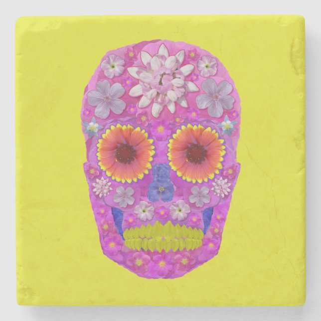 Blomkall 2 stenunderlägg (Framsidan)