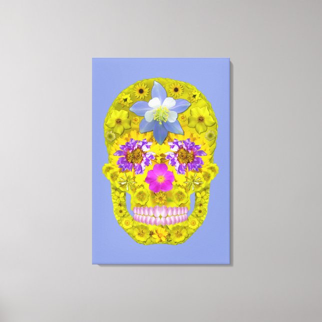 Blomkall 3 canvastryck (Framsida)