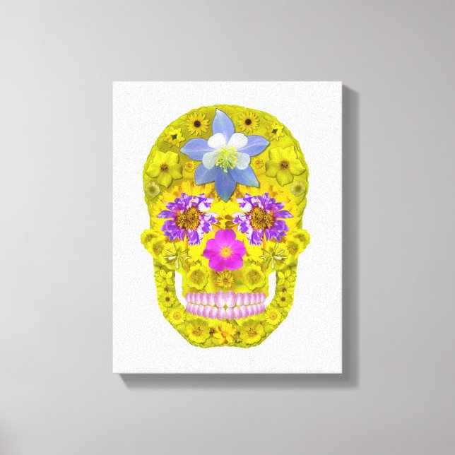 Blomkall 3 canvastryck (Framsida)