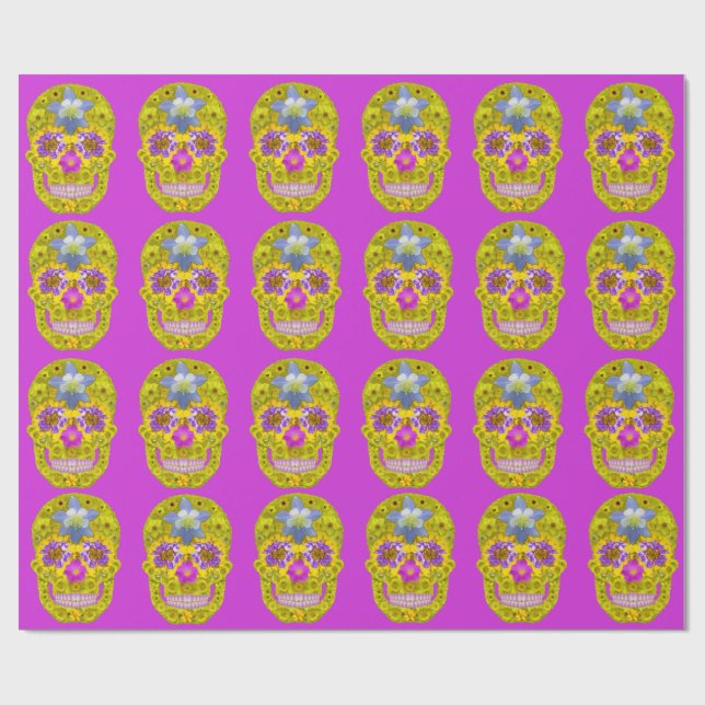 Blomkall 3 presentpapper (Platt)