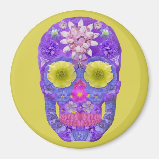 Blomkall 5 magnet (Framsidan)