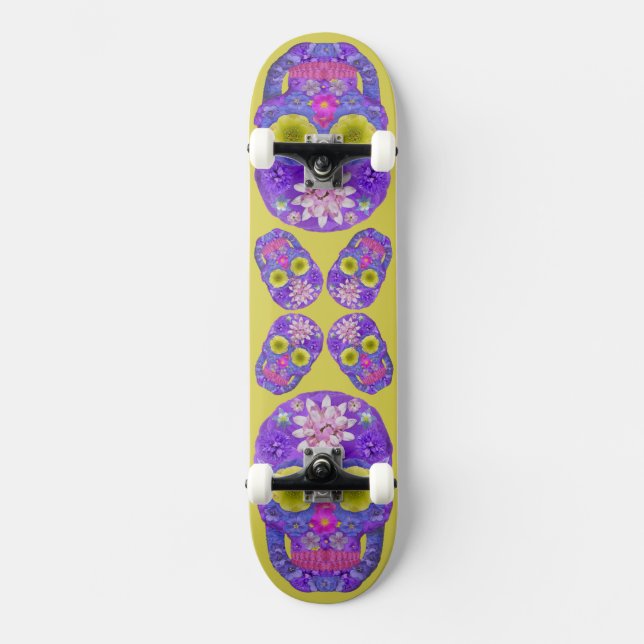 Blomkall 5 mini skateboard bräda 18,5 cm (Framsida)
