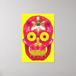 Blomkall 6 canvastryck