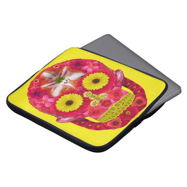 Blomkall 6 laptop fodral (Framsida topp)