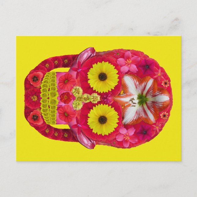 Blomkall 6 vykort (Framsida)