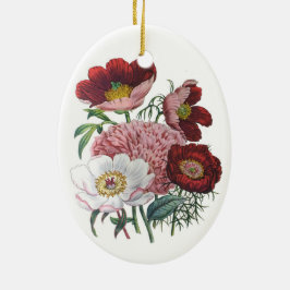 Blomkarneval Julgransprydnad Keramik