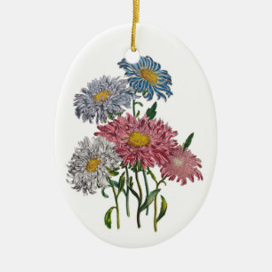 Blomkarneval Julgransprydnad Keramik