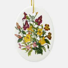Blomkarneval Julgransprydnad Keramik