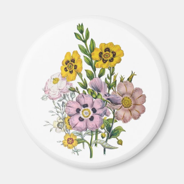 Blomkarneval Magnet (Framsidan)