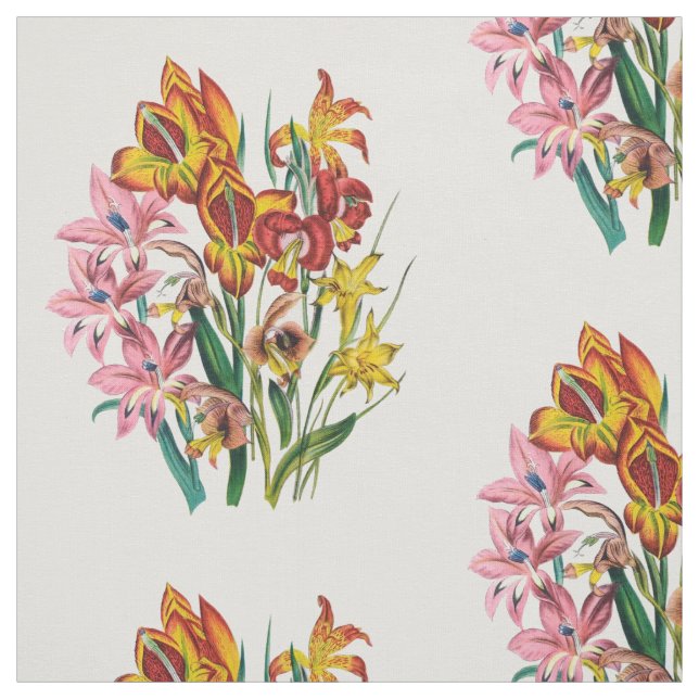 Blomkarneval Tyg (Provkarta)