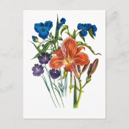 Blomkarneval Vykort