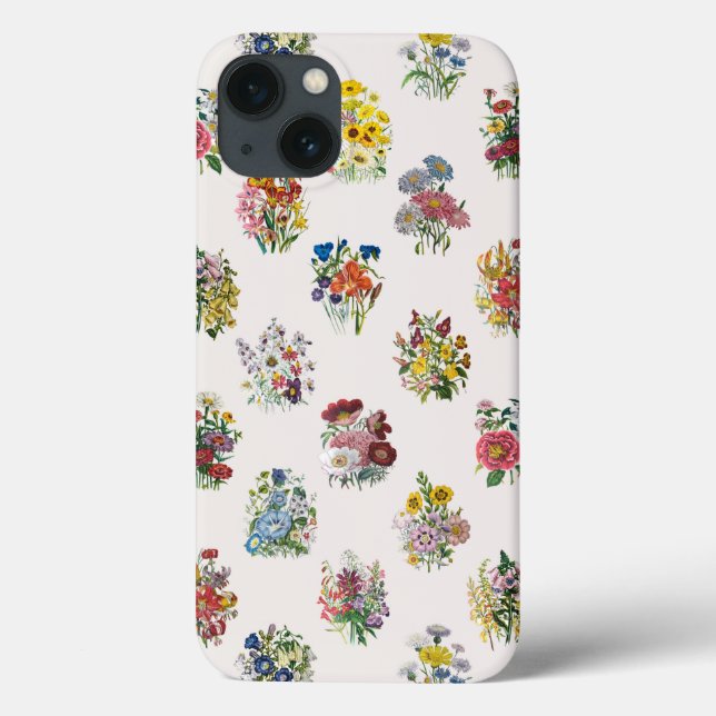 Blomkarnival Fodral-Mate iphone case (Baksida)