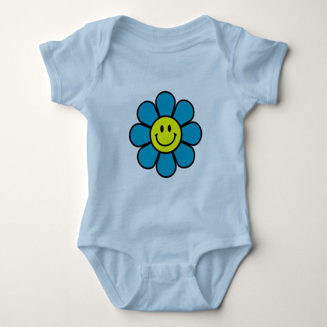 Blomkättare (blå) t-shirt (Framsida)