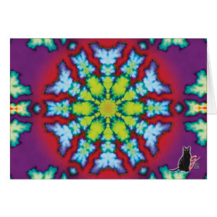 BlomKC-Kaleidoscope Hälsningskort