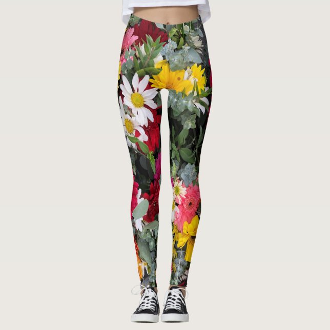 Blomkett Leggings (Framsida)