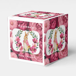 Blomklistrafönstret Äventyr Girl Baby Shower Presentaskar