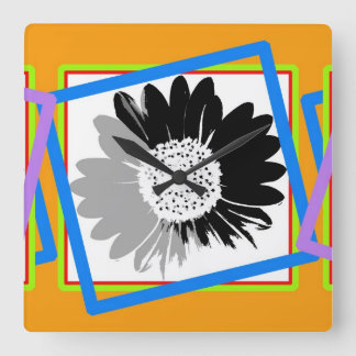 Blomklocka Fyrkantig Klocka