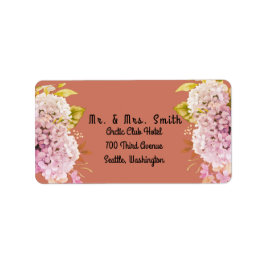 Blomklump Adressetikett