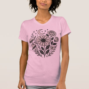 Blomkluster Kvinnor Bella+Canvas Slim Fit T-Shirt