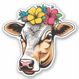 Blomkö Klistermärken