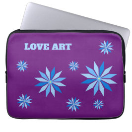 blomkonst för gåva laptop fodral