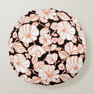 Blomkonstdesign Rund Kudde