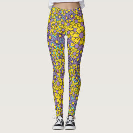 Blomkoppsskinn Leggings