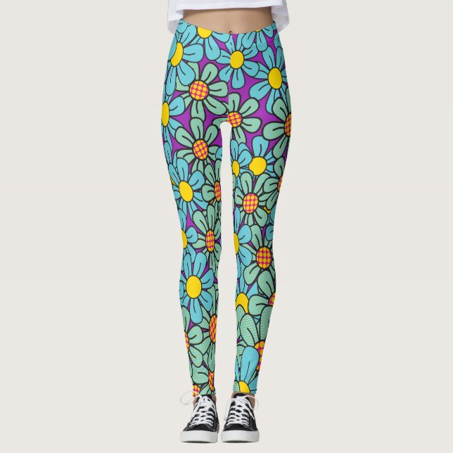 Blomkoppsskinn Leggings (Framsida)