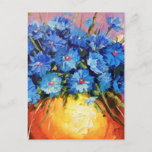 Blomkornblommornas Bouquet Vykort