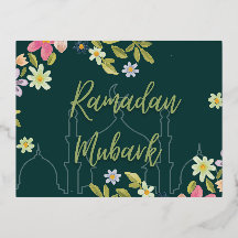 Blomkort av Ramadan mubark